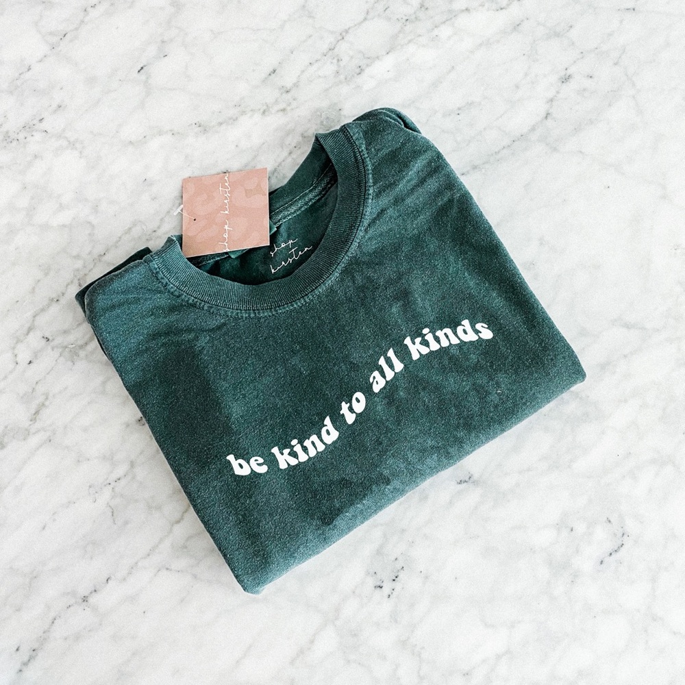 be kind to all kinds / comfort colors tee
